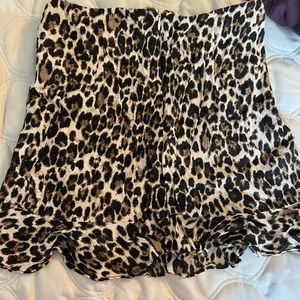 Cheetah skirt